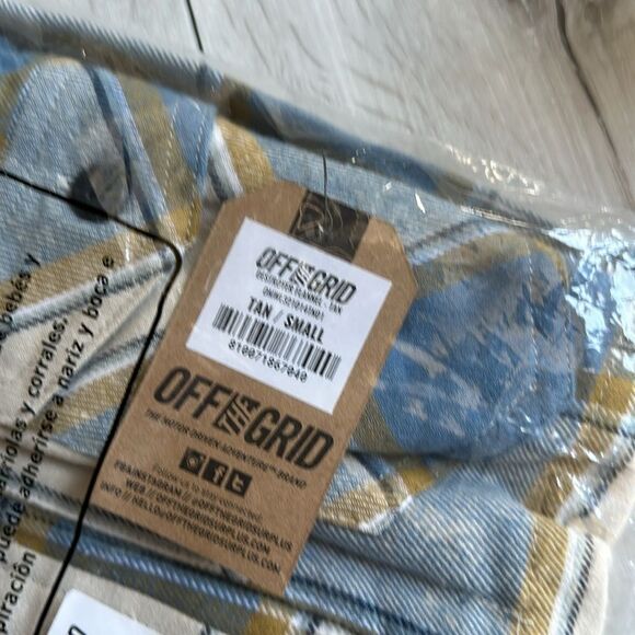 Off The Grid Destroyer Flannel Castlerock Small NWT in packaging - Picture 5 of 6